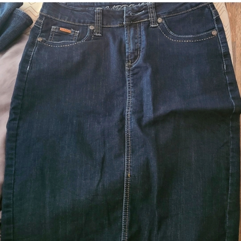 Carrel  jean skirt ! Like new. Size 29 W